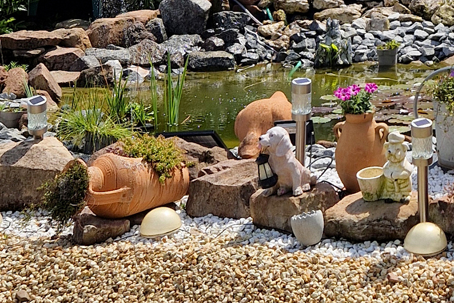 Teichgestaltung von PRISCO Gartenbau