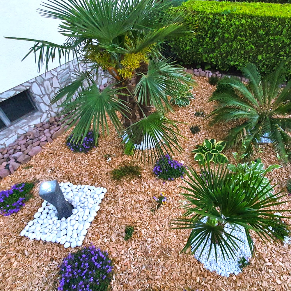 Rindenmulch von PRISCO Gartenbau